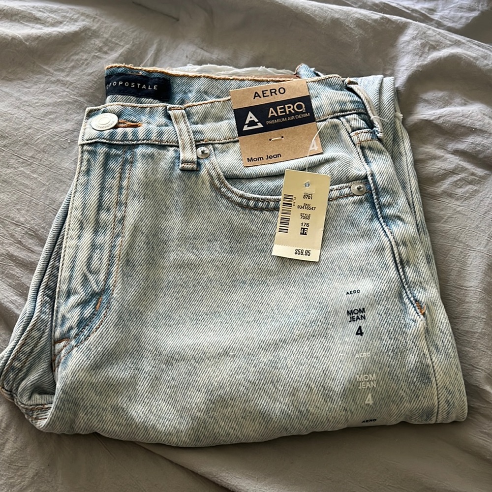 Aeropostale Mom Jean Light blue Wash